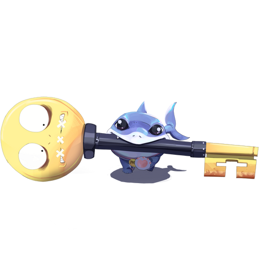 shark and key (guilty gear x marvel)